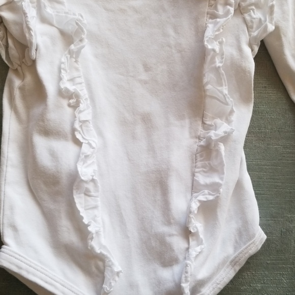 Bardot junior white ruffle bodysuit - Picture 3 of 4